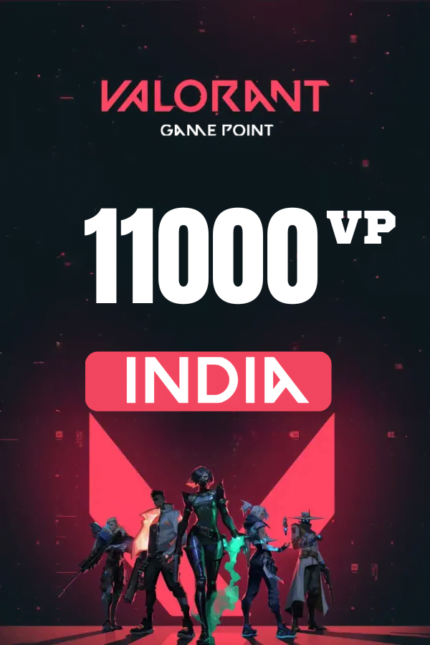 VALORANT: 11000 Valorant Points (INDIA) - Digital Code