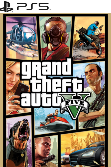Grand Theft Auto V PS5 - DISK