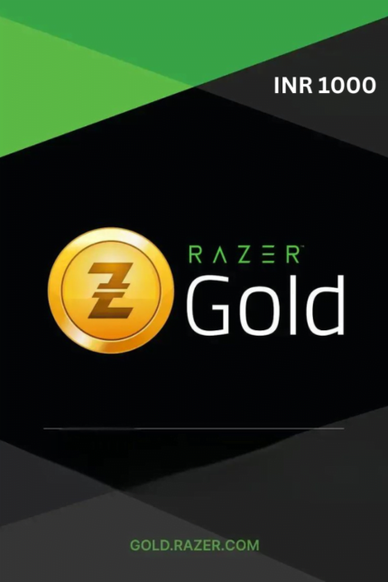 Razer Gold ₹1000 INR Gift Card (India) - Digital Code