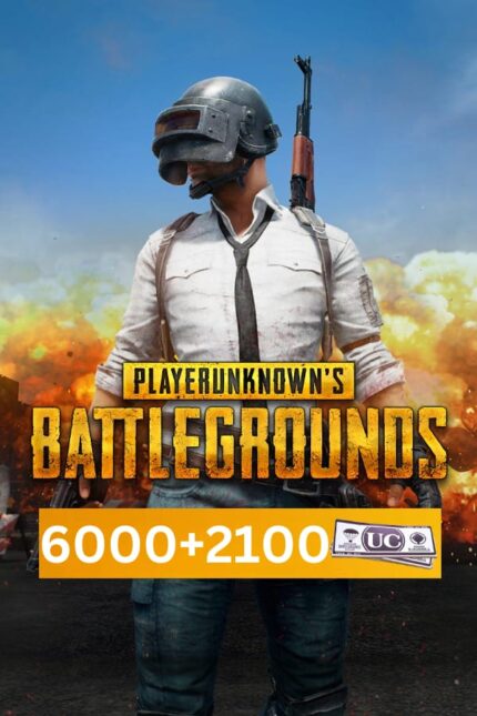 PUBG Mobile - 6000 + 2100 UC (Global) - Digital Code