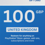 PlayStation Store £100 GBP Gift Card (United Kingdom) - Digital Code