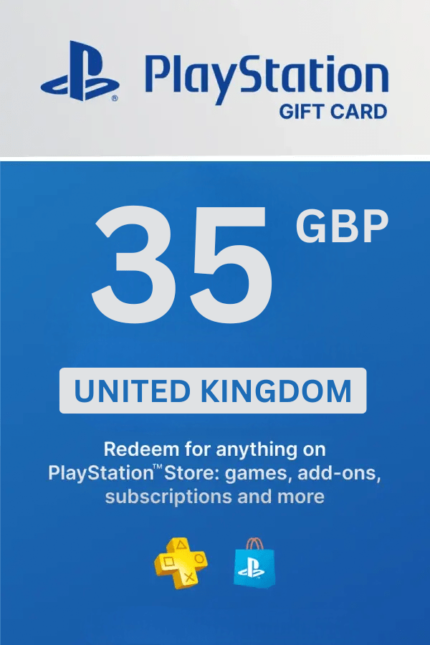 PlayStation Store £35 GBP Gift Card (United Kingdom) - Digital Code