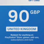 PlayStation Store £90 GBP Gift Card (United Kingdom) - Digital Code