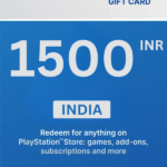 PlayStation Store ₹1500 INR Gift Card (India) - Digital Code