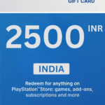 PlayStation Store ₹2500 INR Gift Card (India) - Digital Code