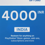 PlayStation Store ₹4000 INR Gift Card (India) - Digital Code