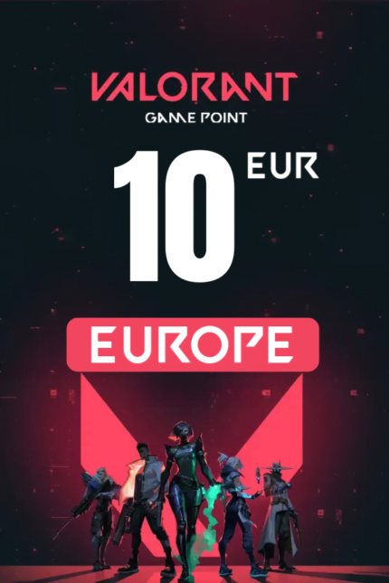 Valorant €10 EUR Valorant Points (Europe) - Digital Code