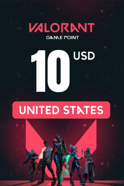 Valorant $10 USD Valorant Points (United States) - Digital Code