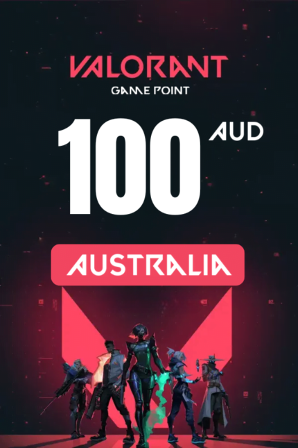 Valorant $100 AUD Valorant Points (Australia) - Digital Code