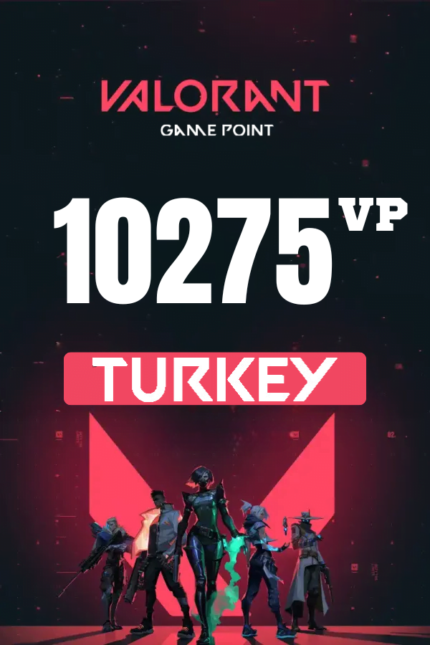 VALORANT: 10275 Valorant Points (Turkey) - Digital Code