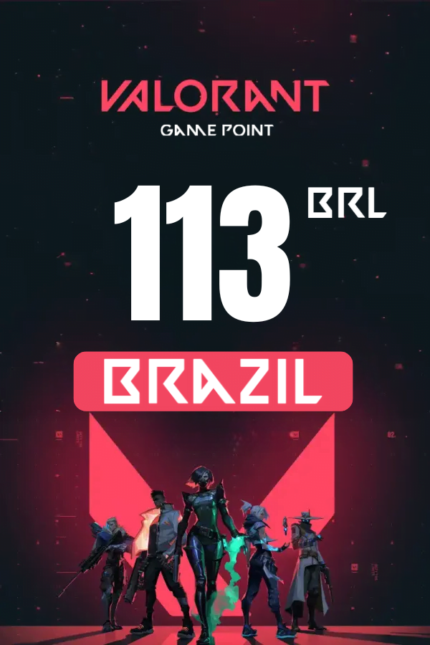 Valorant R$113 BRL Valorant Points (Brazil) - Digital Code