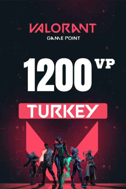 VALORANT: 1200 Valorant Points (Turkey) - Digital Code