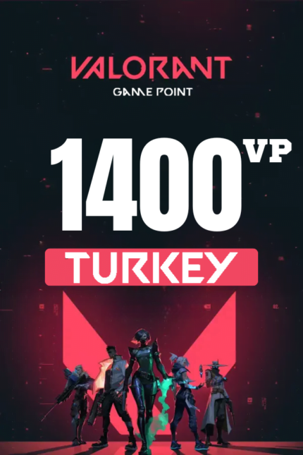 VALORANT: 1400 Valorant Points (Turkey) - Digital Code