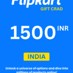 Flipkart ₹1500 INR Gift Card (India) - Digital Code