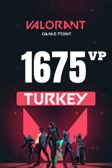 VALORANT: 1675 Valorant Points (Turkey) - Digital Code