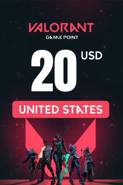 Valorant $20 USD Valorant Points (United States) - Digital Code