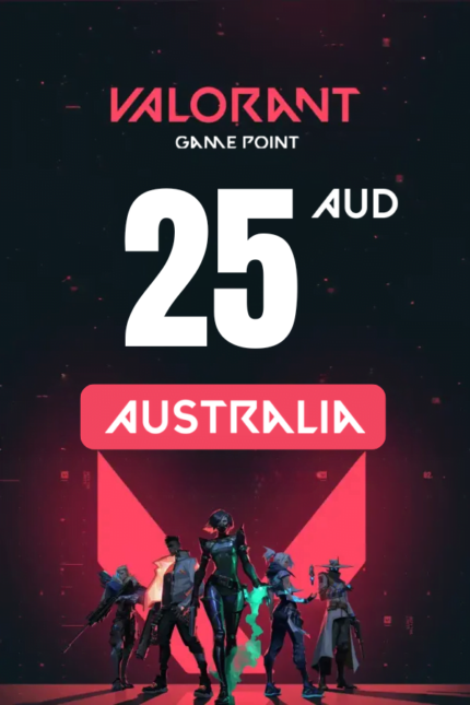 Valorant $25 AUD Valorant Points (Australia) - Digital Code