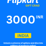 Flipkart ₹3000 INR Gift Card (India) - Digital Code