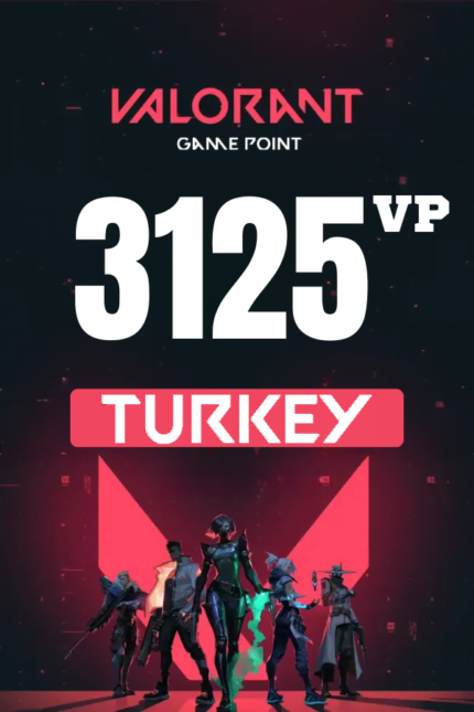 VALORANT: 3125 Valorant Points (Turkey) - Digital Code