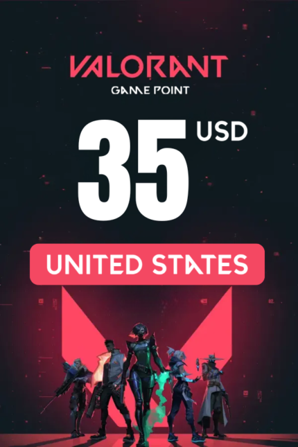 Valorant $35 USD Valorant Points (United States) - Digital Code