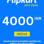 Flipkart ₹4000 INR Gift Card (India) - Digital Code