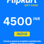 Flipkart ₹4500 INR Gift Card (India) - Digital Code