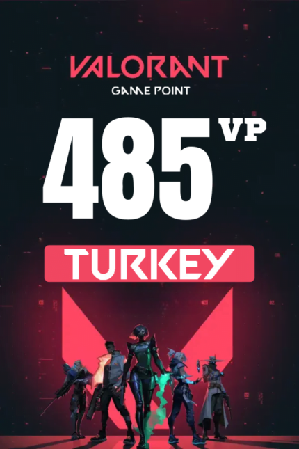 VALORANT: 485 Valorant Points (Turkey) - Digital Code