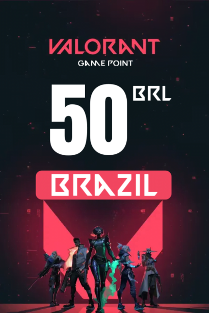 Valorant R$50 BRL Valorant Points (Brazil) - Digital Code