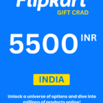 Flipkart ₹5500 INR Gift Card (India) - Digital Code