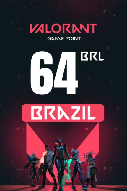 Valorant R$64 BRL Valorant Points (Brazil) - Digital Code