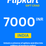 Flipkart ₹7000 INR Gift Card (India) - Digital Code
