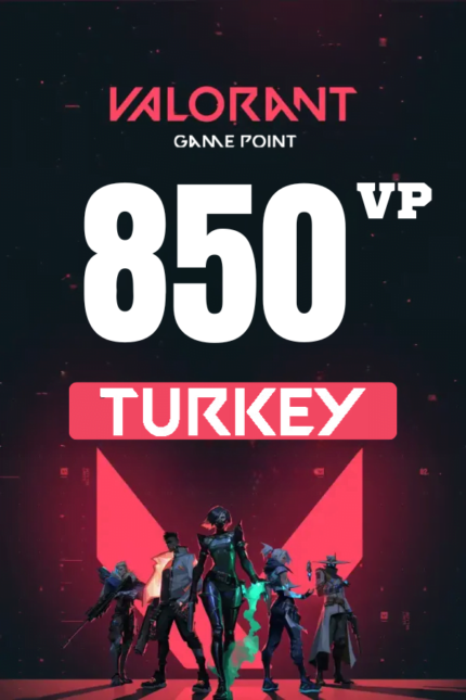 VALORANT: 850 Valorant Points (Turkey) - Digital Code