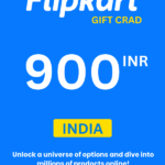 Flipkart ₹900 INR Gift Card (India) - Digital Code