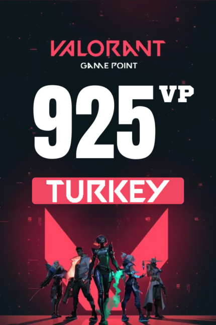 VALORANT: 925 Valorant Points (Turkey) - Digital Code
