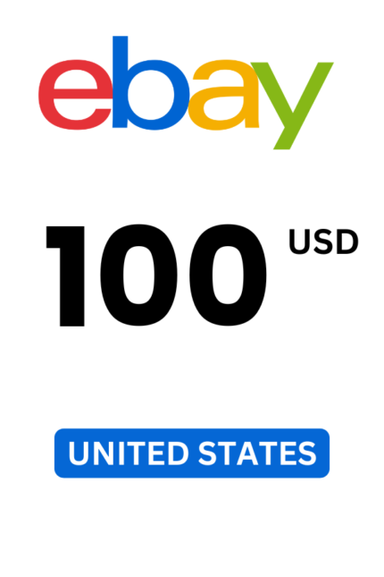 eBay $100 USD Gift Card (United States) - Digital Code