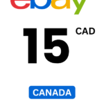 eBay $15 CAD Gift Card (Canada) - Digital Code