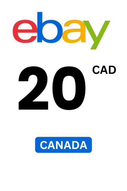eBay $20 CAD Gift Card (Canada) - Digital Code