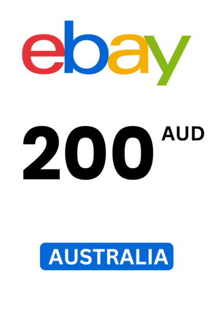 eBay $200 AUD Gift Card (Australia) - Digital Code