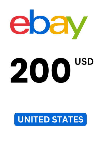 eBay $200 USD Gift Card (United States) - Digital Code