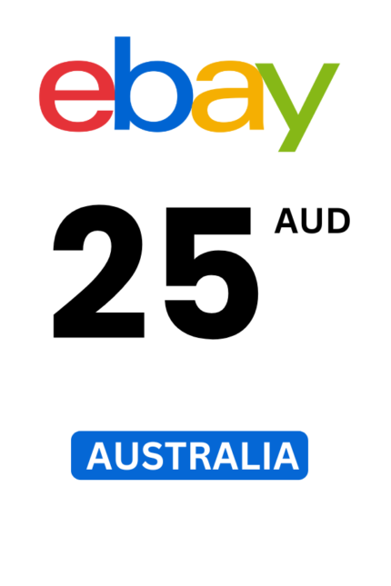 eBay $25 AUD Gift Card (Australia) - Digital Code