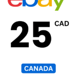 eBay $25 CAD Gift Card (Canada) - Digital Code