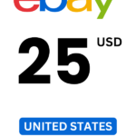 eBay $25 USD Gift Card (United States) - Digital Code