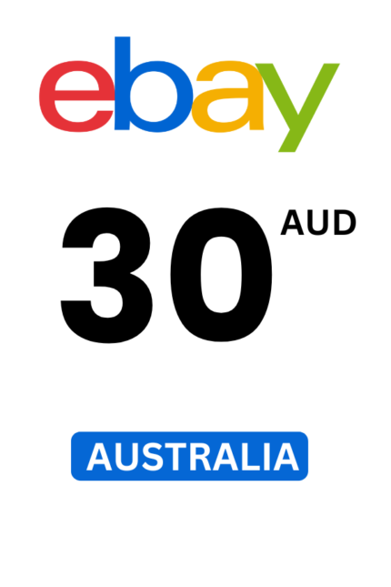eBay $30 AUD Gift Card (Australia) - Digital Code