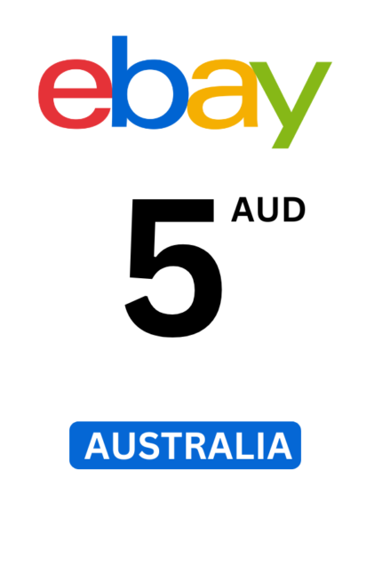 eBay $5 AUD Gift Card (Australia) - Digital Code