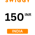 Swiggy ₹150 INR Gift Card (India) - Digital Code