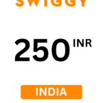 Swiggy ₹250 INR Gift Card (India) - Digital Code
