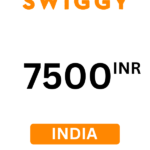 Swiggy ₹7500 INR Gift Card (India) - Digital Code