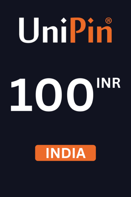 UniPin ₹100 INR Gift Card (India) - Digital Code