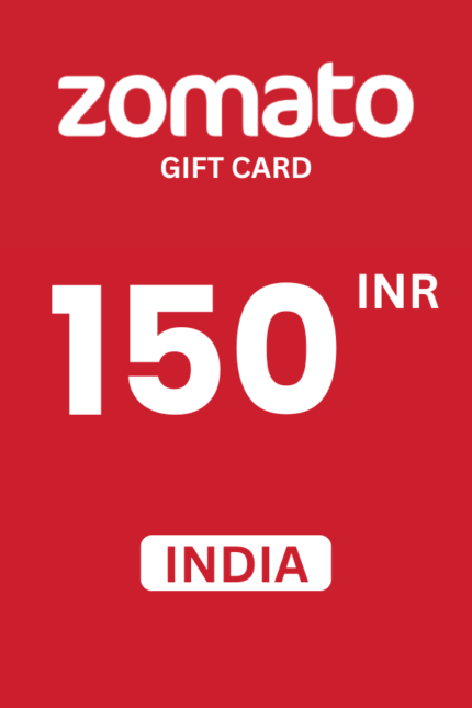 Zomato ₹150 INR Gift Card (India) - Digital Code