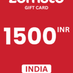 Zomato ₹1500 INR Gift Card (India) - Digital Code